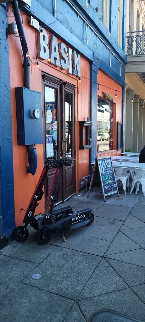 Scooter sharing in New Orleans