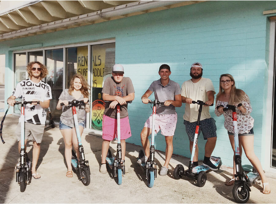 Rent a scooter in Treasure Island, Madeira and St Pete Beach