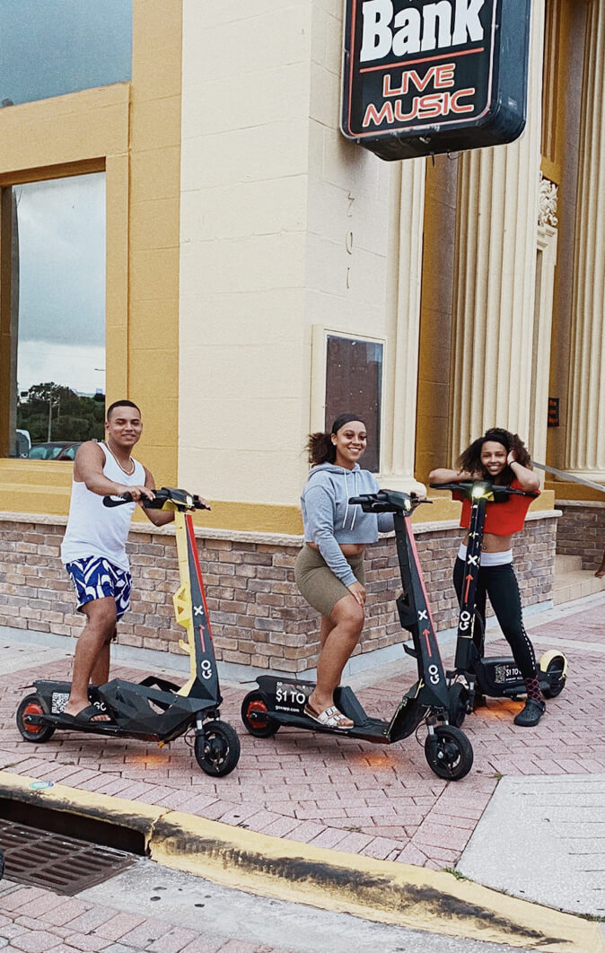 Rent a scooter in Treasure Island, Madeira and St Pete Beach